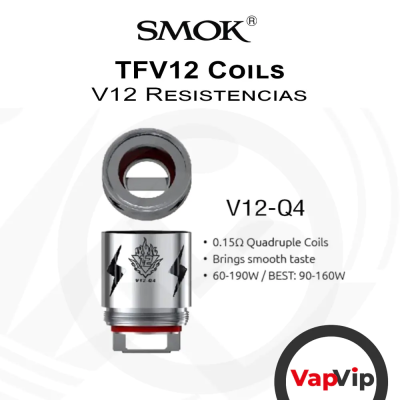 Coils TFV12 Q4 - V12-Q4- Smok