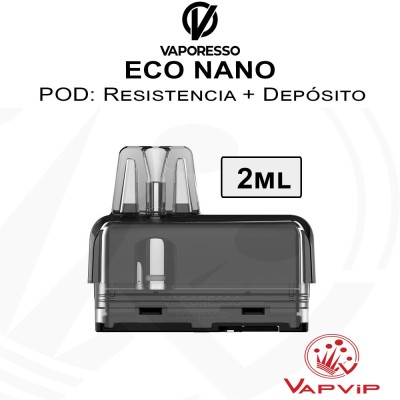 Coils-Tank Replacement ECO NANO Pod - Vaporesso