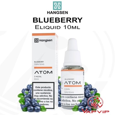 BLUEBERRY E-Liquid 10ml - Hangsen Atom
