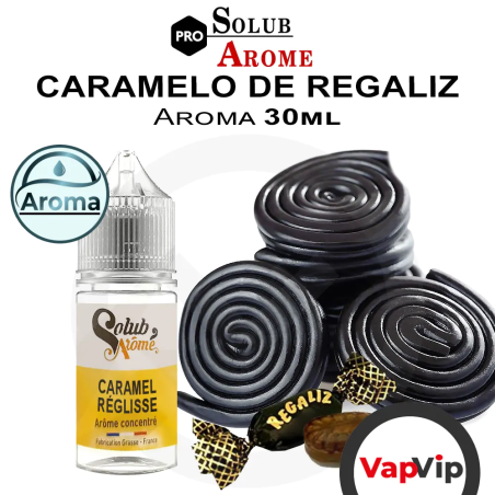 Aroma CARAMEL LICORICE (Caramel réglisse) Concentrate - SolubArome