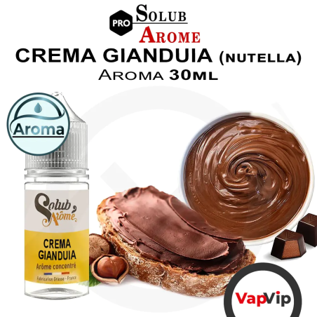 Aroma CRÈMA GIANDUIA Concentrado - SolubArome