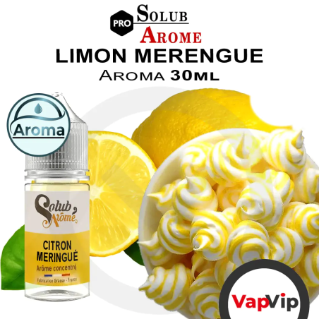 Aroma MERINGUE LEMON (Citron meringué) Concentrate - SolubArome