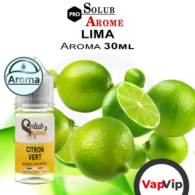 Aroma LIMA (Citron Vert) 30ml Concentrado - SolubArome