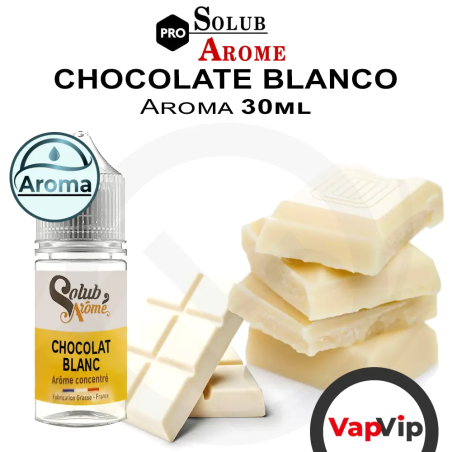 Flavor WHITE CHOCOLATE (Chocolat blanc) Aroma Concentrate - SolubArome