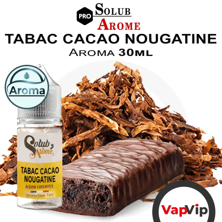 Flavor TABAC CACAO NOUGATINE Aroma Concentrate - SolubArome