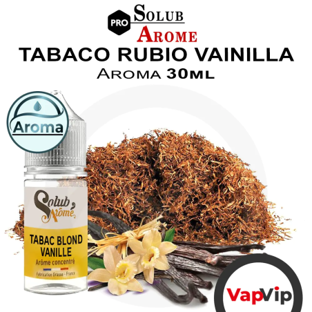 Flavor VANILLA BLOND TOBACCO (Tabac Blond vanille) Aroma Concentrate - SolubArome