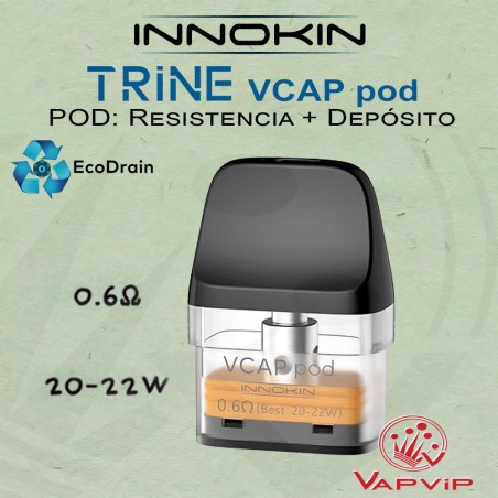 Innokin TRINE Pod Resistencias-Depósito