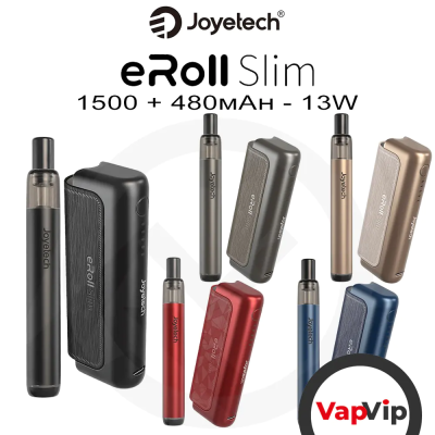 eRoll SLIM Kit PCC Box+Pen 1500+480mAh - Joyetech