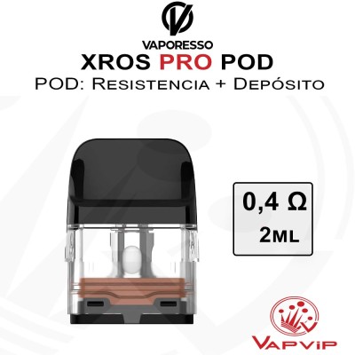 Resistencias-Depósito XROS PRO Pod - Vaporesso