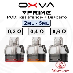 VPRIME Pod OXVA Resistencias-Depósito