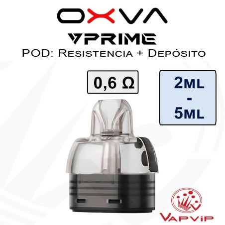 VPRIME Pod OXVA Resistencias-Depósito