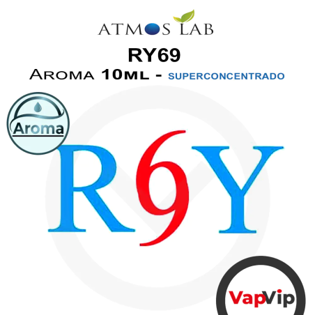 RY69 Atmos Lab Aroma de Vapeo | tabaco dulce y frutos secos