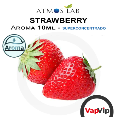 Strawberry Atmos Lab Vaping Aroma | natural red strawberry