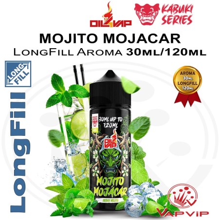 MOJITO MOJACAR Kabuki LongFill Oil4Vap