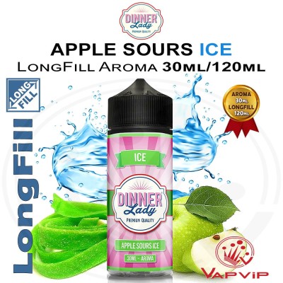 APPLE SOURS ICE LongFill Aroma Dinner Lady