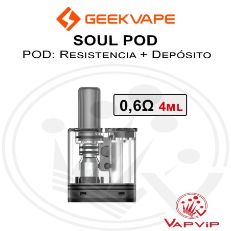 SOUL Pod Cartridge-Coil Geekvape