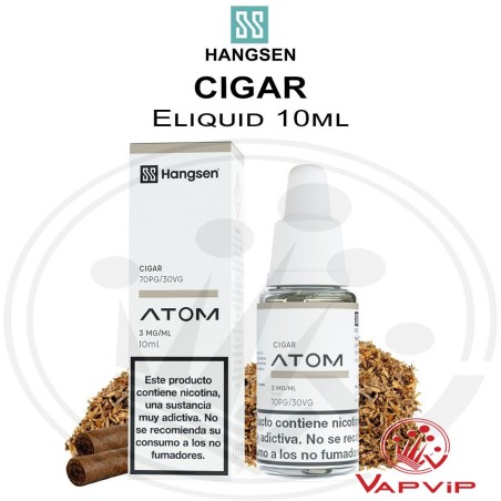 CIGAR E-Líquido 10ml - Hangsen Atom