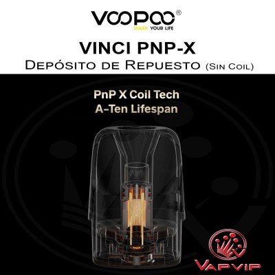 Voopoo VINCI PnP X Pod Cartridge Depósito Repuesto 