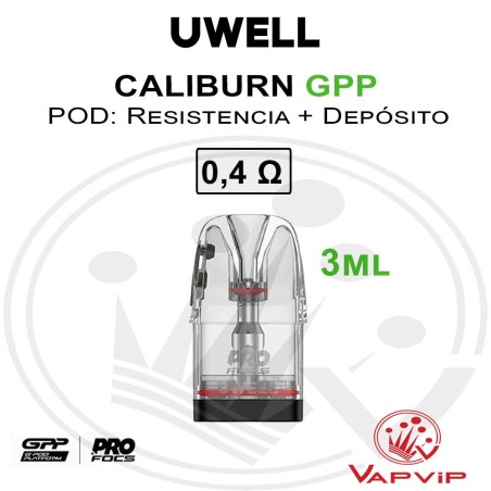 CALIBURN GPP POD Uwell