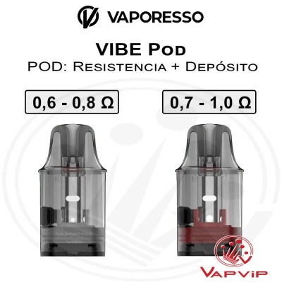 VIBE Vaporesso Pod Resistencias-Depósito