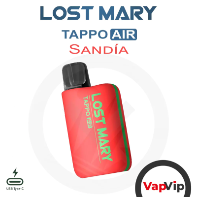 Kit SANDÍA Tappo Air Vaper Precargado - Lost Mary