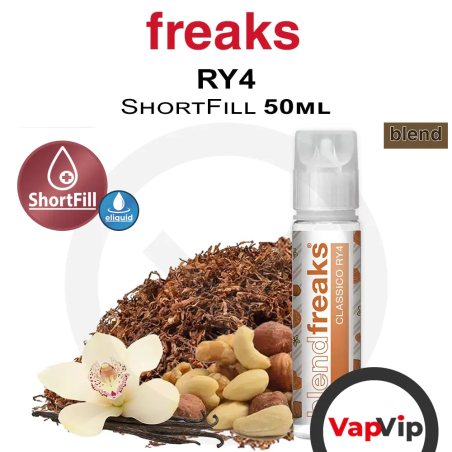 RY4 (sweet tobacco) E-liquid - Freaks Blend