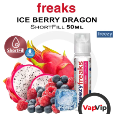 BERRY DRAGON (Dragon fruit and red berries iced) E-liquid - Freaks Freezy