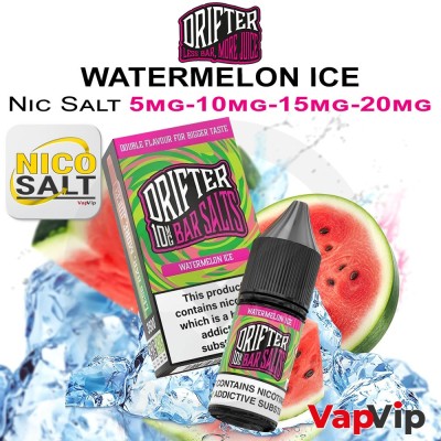 Nic Salt WATERMELON ICE - Drifter Bar Salts