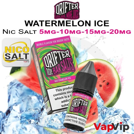 Nic Salt WATERMELON ICE - Drifter Bar Salts