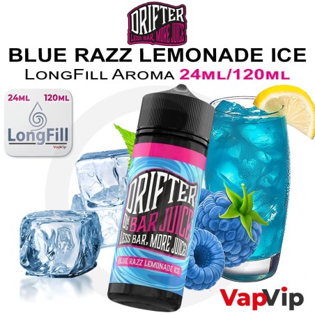 BLUE RAZZ LEMONADE ICE LongFill 24/120ml - Drifter Bar