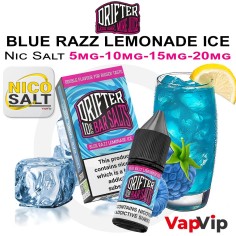 Nic Salt BLUE RAZZ LEMONADE ICE - Drifter Bar Salts