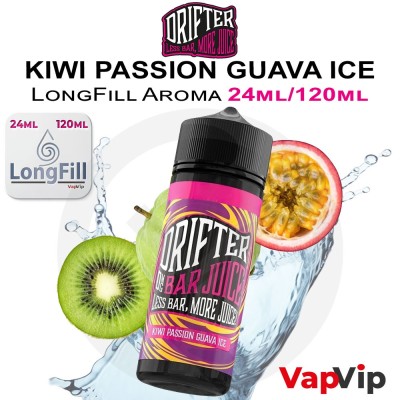 KIWI PASSIONFRUIT GUAVA LongFill 24/120ml - Drifter Bar