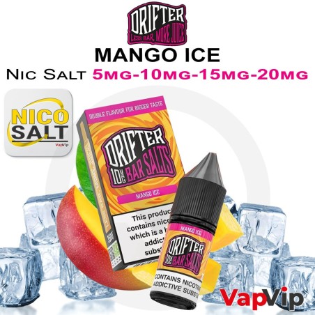 Nic Salt MANGO ICE - Drifter Bar Salts