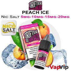 Nic Salt PEACH ICE - Drifter Bar Salts