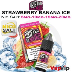 Nic Salt STRAWBERRY BANANA ICE - Drifter Bar Salts