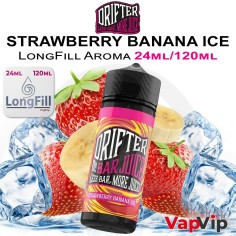STRAWBERRY BANANA ICE LongFill 24/120ml - Drifter Bar