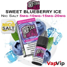 Nic Salt SWEET BLUEBERRY ICE - Drifter Bar Salts