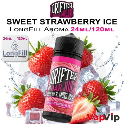 SWEET STRAWBERRY ICE LongFill 24/120ml - Drifter Bar
