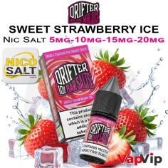 Nic Salt SWEET STRAWBERRY ICE - Drifter Bar Salts