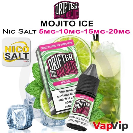 Nic Salt MOJITO ICE - Drifter Bar Salts