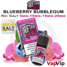 Nic Salt BLUEBERRY BUBBLEGUM - Drifter Bar Salts