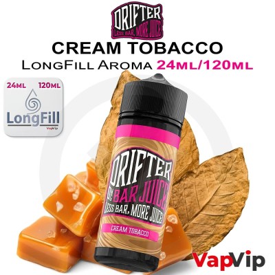 CREAM TOBACCO LongFill 24/120ml - Drifter Bar
