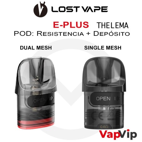 E-Plus Dual Mesh Lost Vape
