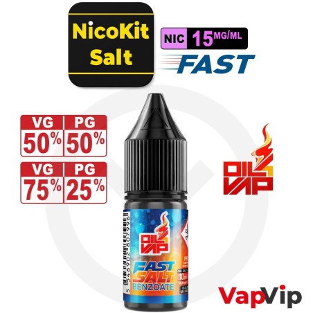 NicoKit Fast Salt O4V 15mg Fast4Vap - Oil4Vap