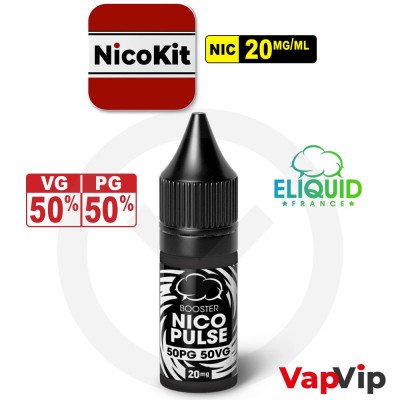 Nico Pulse 50PG/50VG 20mg/ml Booster Nicokit - Eliquid France