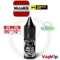 Nico Pulse 10PG/90VG 20mg/ml Booster Nicokit Eliquid France