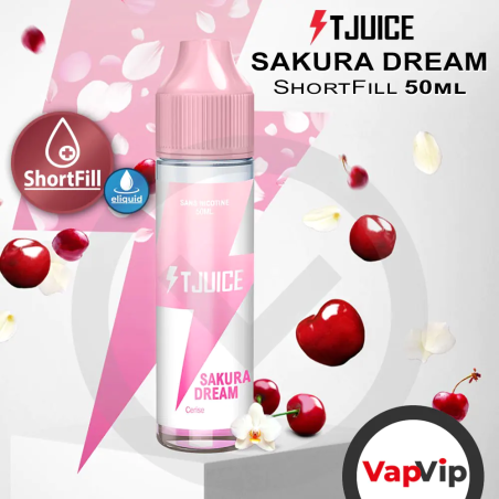 SAKURA DREAM ShortFill T-Juice Spain Europe