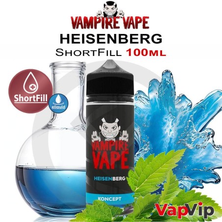 HEISENBERG Shortfill 100ml eliquid Vampire Vape