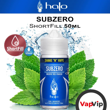 SUBZERO Shortfill eliquid by Halo