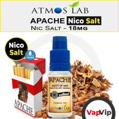 APACHE SALTED: Nicotine salts 10ml - Atmos Lab